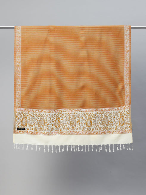 Women's Acrylic Jamawar Wool Stole